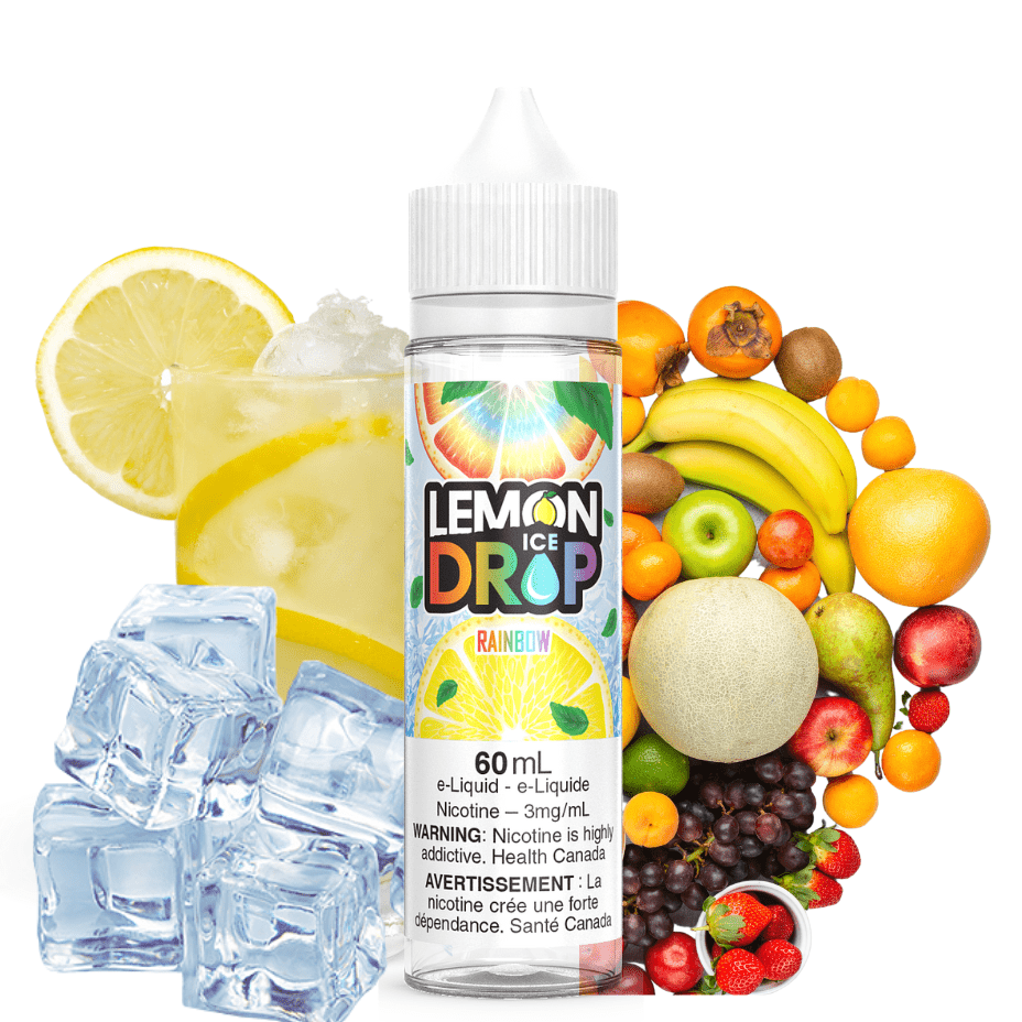 Rainbow Ice By Lemon Drop E-Liquid 60ml / 0mg Vapexcape Vape and Bong Shop Regina Saskatchewan