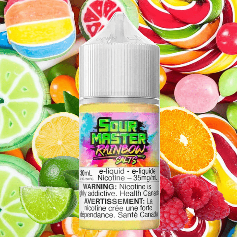 Rainbow Ice Salt by Solar Master E-Liquid Vapexcape Vape and Bong Shop Regina Saskatchewan