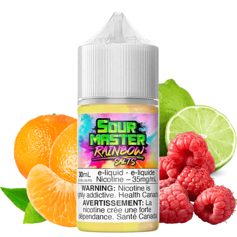 Rainbow Salt by Solar Master E-Liquid 10mg Vapexcape Vape and Bong Shop Regina Saskatchewan