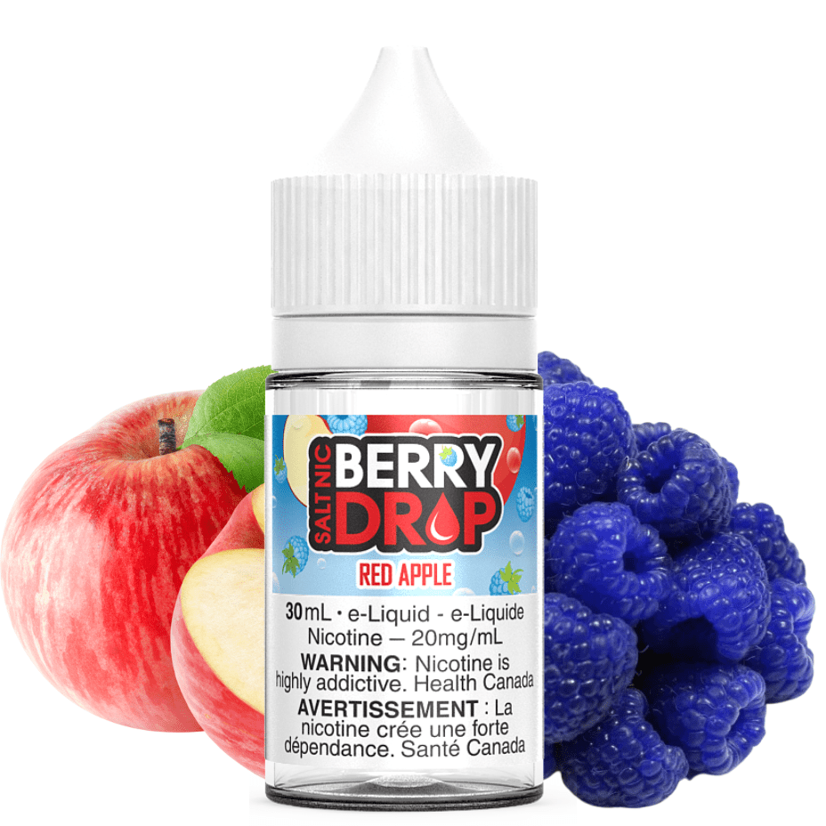 Red Apple Salt by Berry Drop E-Liquid 30mL / 12mg Vapexcape Vape and Bong Shop Regina Saskatchewan