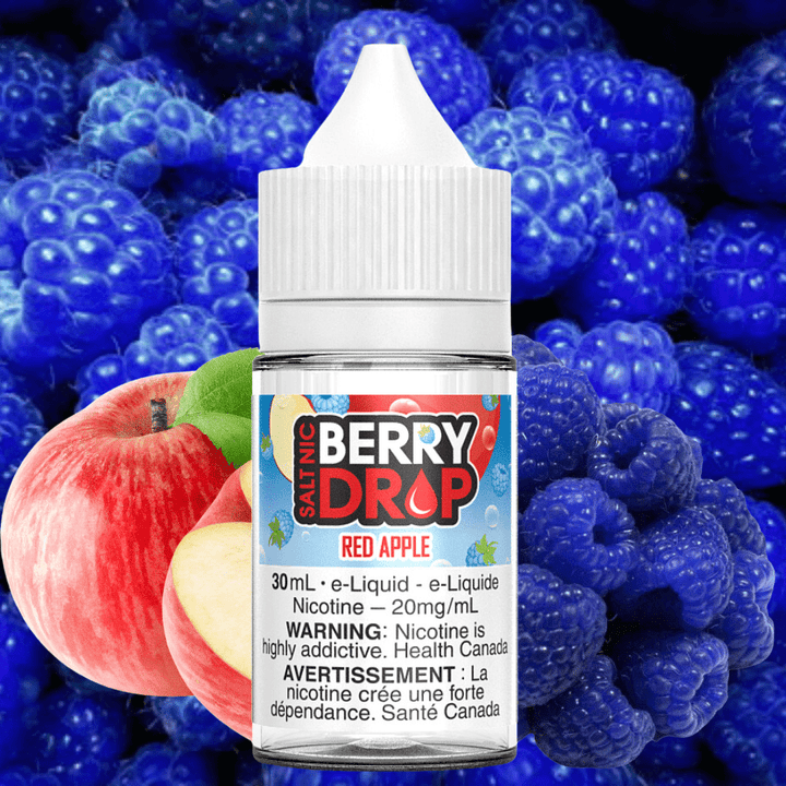 Red Apple Salt by Berry Drop E-Liquid Vapexcape Vape and Bong Shop Regina Saskatchewan