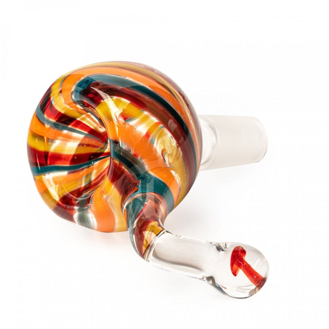 Red Eye Glass 14mm Carrera Pull-Out Bowl 14mm / Orange Vapexcape Vape and Bong Shop Regina Saskatchewan