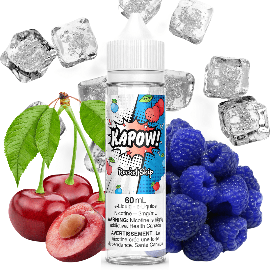 Rocket Ship by Kapow E-Liquid 60ml / 0mg Vapexcape Vape and Bong Shop Regina Saskatchewan