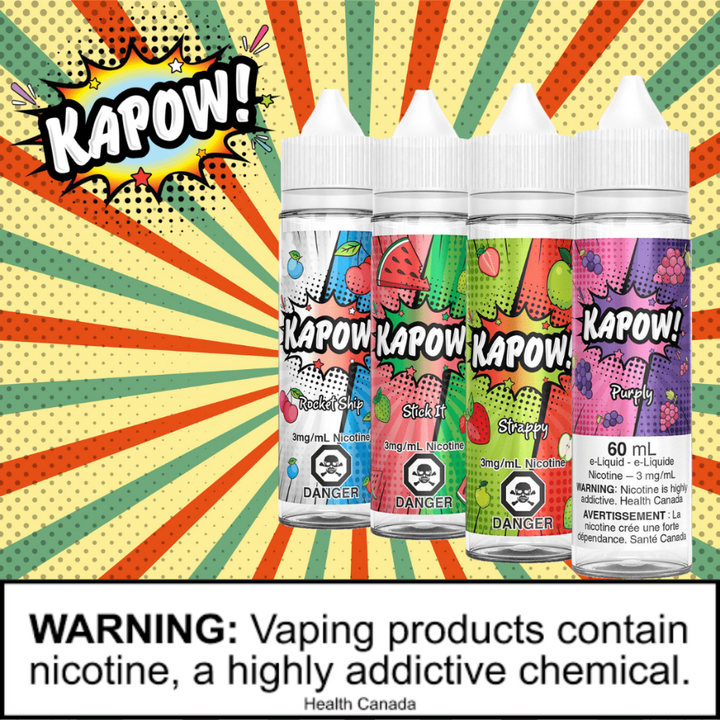 Rocket Ship by Kapow E-Liquid Vapexcape Vape and Bong Shop Regina Saskatchewan