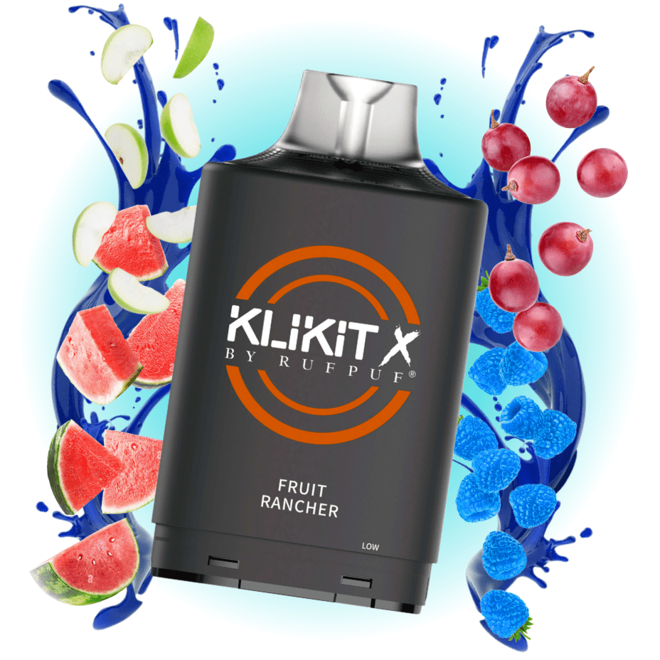 RufPuf Klikit X 35K Turbo Pod-Fruit Rancher Vapexcape Vape and Bong Shop Regina Saskatchewan