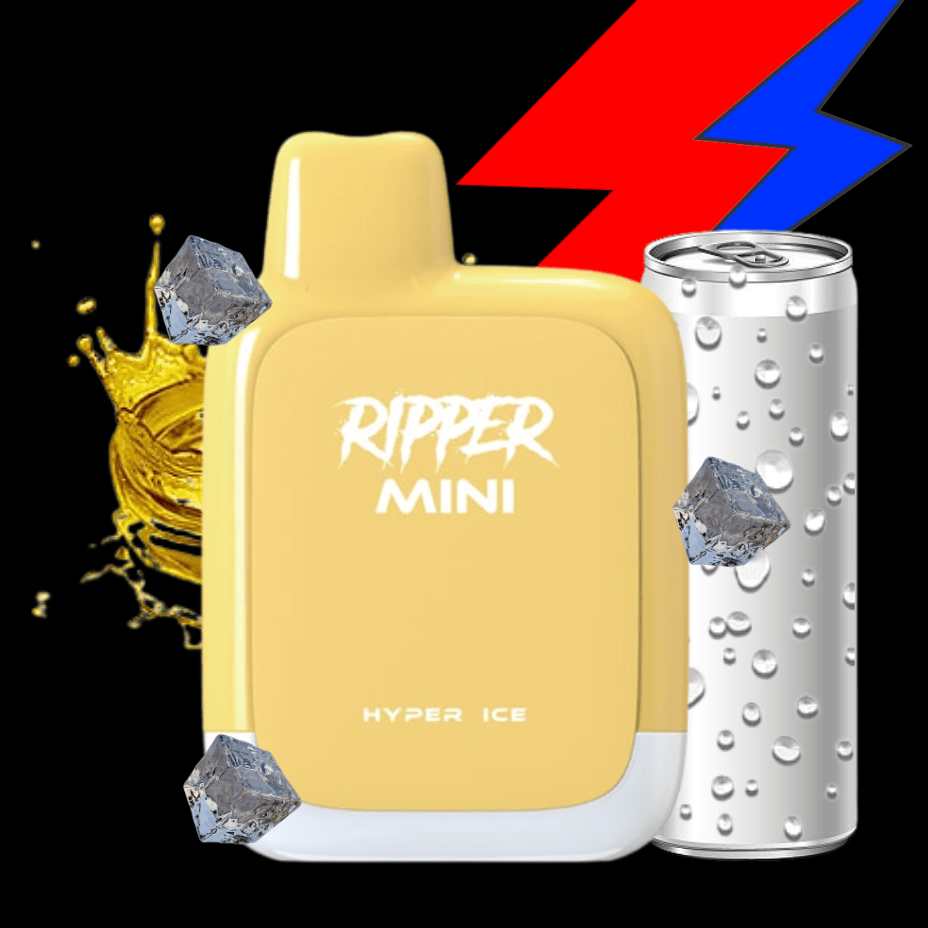 Rufpuf Ripper Mini Disposable Vape-1100 1000 puffs / Hyper Ice Vapexcape Vape and Bong Shop Regina Saskatchewan