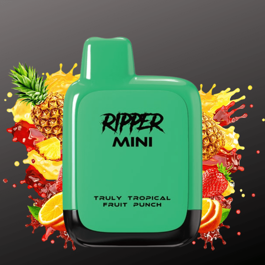 Rufpuf Ripper Mini Disposable Vape-1100 1000 puffs / Truly Tropical Fruit Punch Vapexcape Vape and Bong Shop Regina Saskatchewan