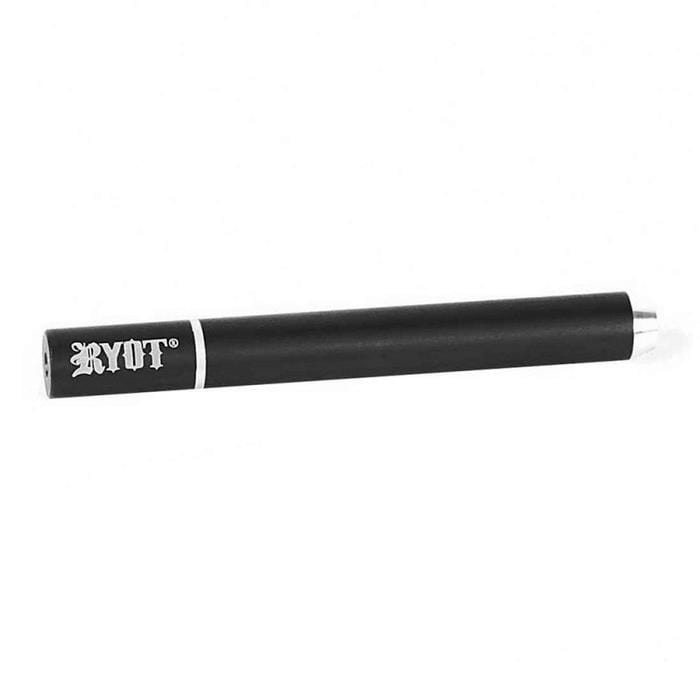 RYOT 9mm Slim Anodized Aluminum Taster Bat Black Vapexcape Vape and Bong Shop Regina Saskatchewan