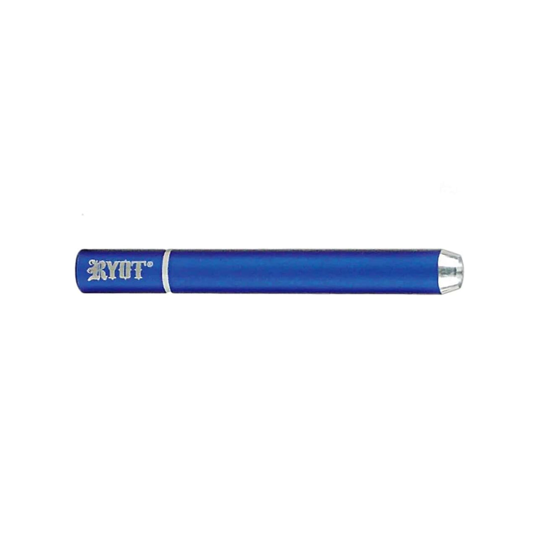 RYOT 9mm Slim Anodized Aluminum Taster Bat Blue Vapexcape Vape and Bong Shop Regina Saskatchewan