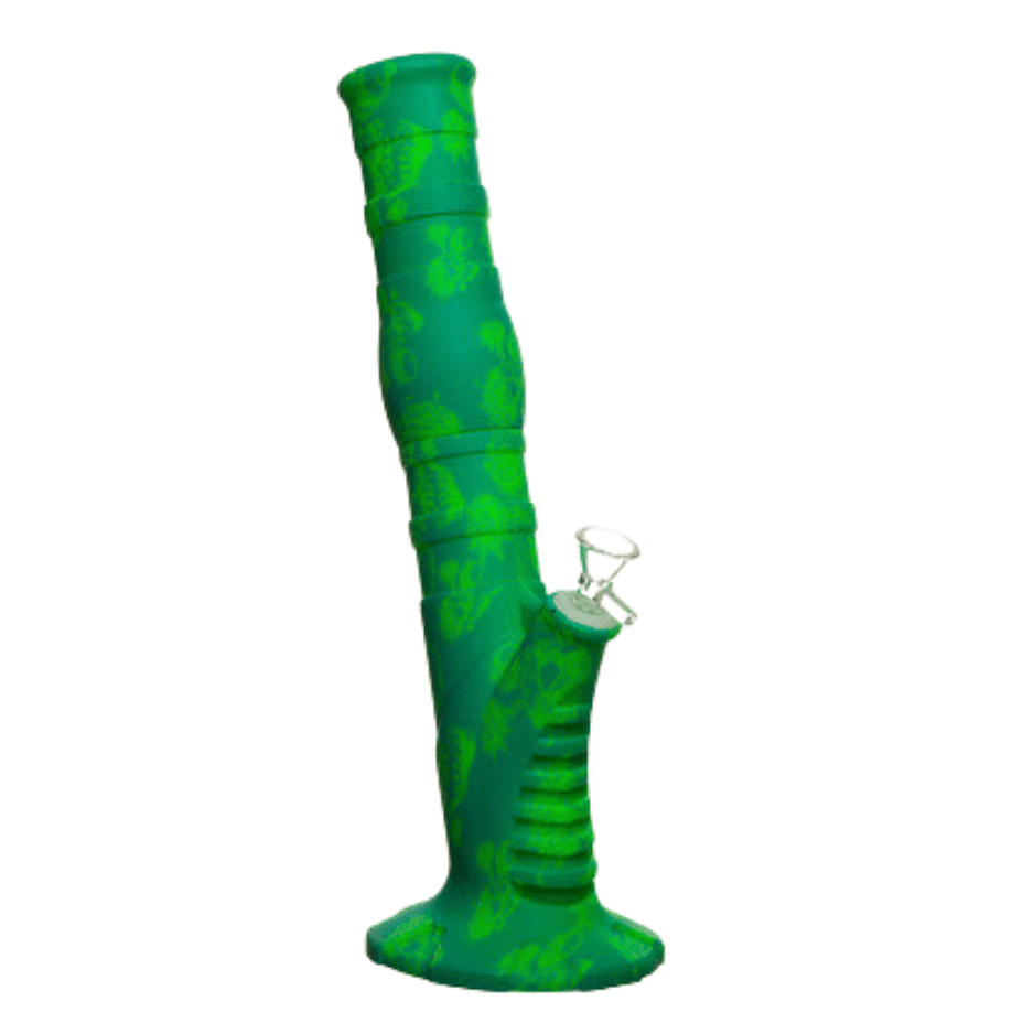 Silicone Straight Tube Bong-Mystic Magic 14" 12" Vapexcape Vape and Bong Shop Regina Saskatchewan