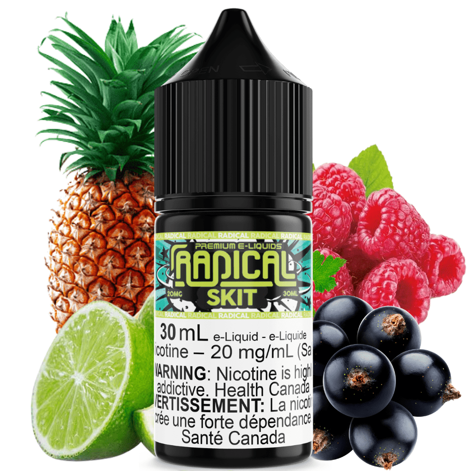 Skit Salt Nic by Radical E-liquid Vapexcape Vape and Bong Shop Regina Saskatchewan