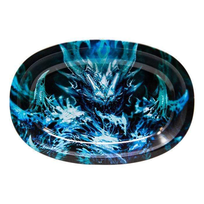 Small Oval Rolling Tray- Assorted Designs Ice Dragon Vapexcape Vape and Bong Shop Regina Saskatchewan