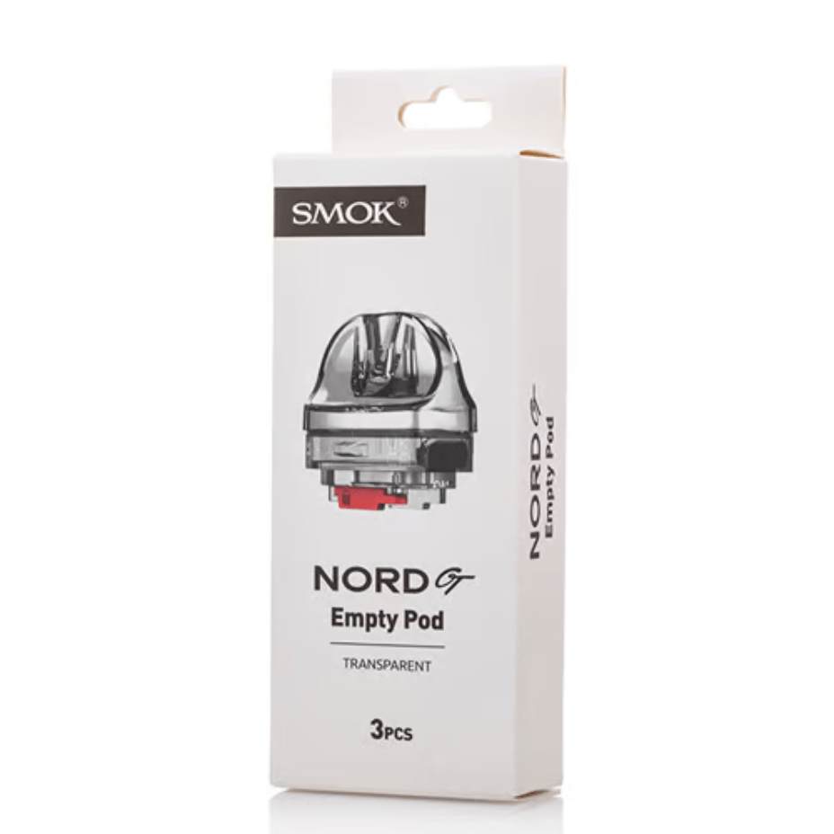 Smok Nord GT Empty Replacement Pods 3/pkg Vapexcape Vape and Bong Shop Regina Saskatchewan