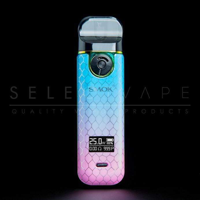 Smok Novo 4 Pod Kit 25W / Cyan Pink Cobra Vapexcape Vape and Bong Shop Regina Saskatchewan