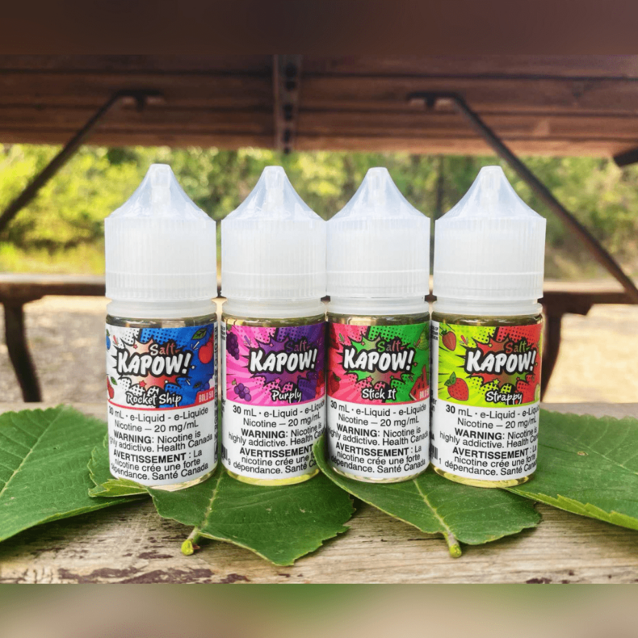 Stick It Salts By Kapow E-Liquid Vapexcape Vape and Bong Shop Regina Saskatchewan