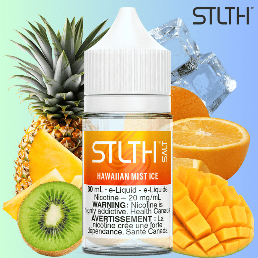 STLTH Salt - Hawaiian Mist Ice 30mL / 20mg Vapexcape Vape and Bong Shop Regina Saskatchewan