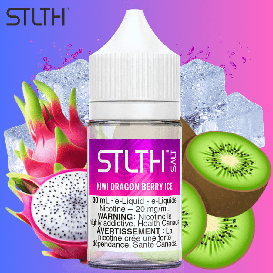 STLTH Salt - Kiwi Dragon Berry 30mL / 20mg Vapexcape Vape and Bong Shop Regina Saskatchewan