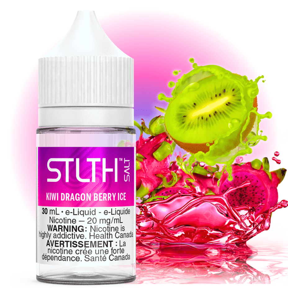 STLTH Salt - Kiwi Dragon Berry 30mL / 20mg Vapexcape Vape and Bong Shop Regina Saskatchewan