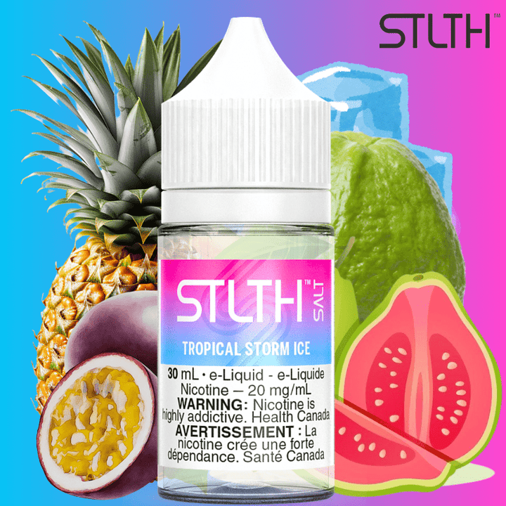 STLTH Salt - Tropical Storm Ice 30mL / 20mg Vapexcape Vape and Bong Shop Regina Saskatchewan