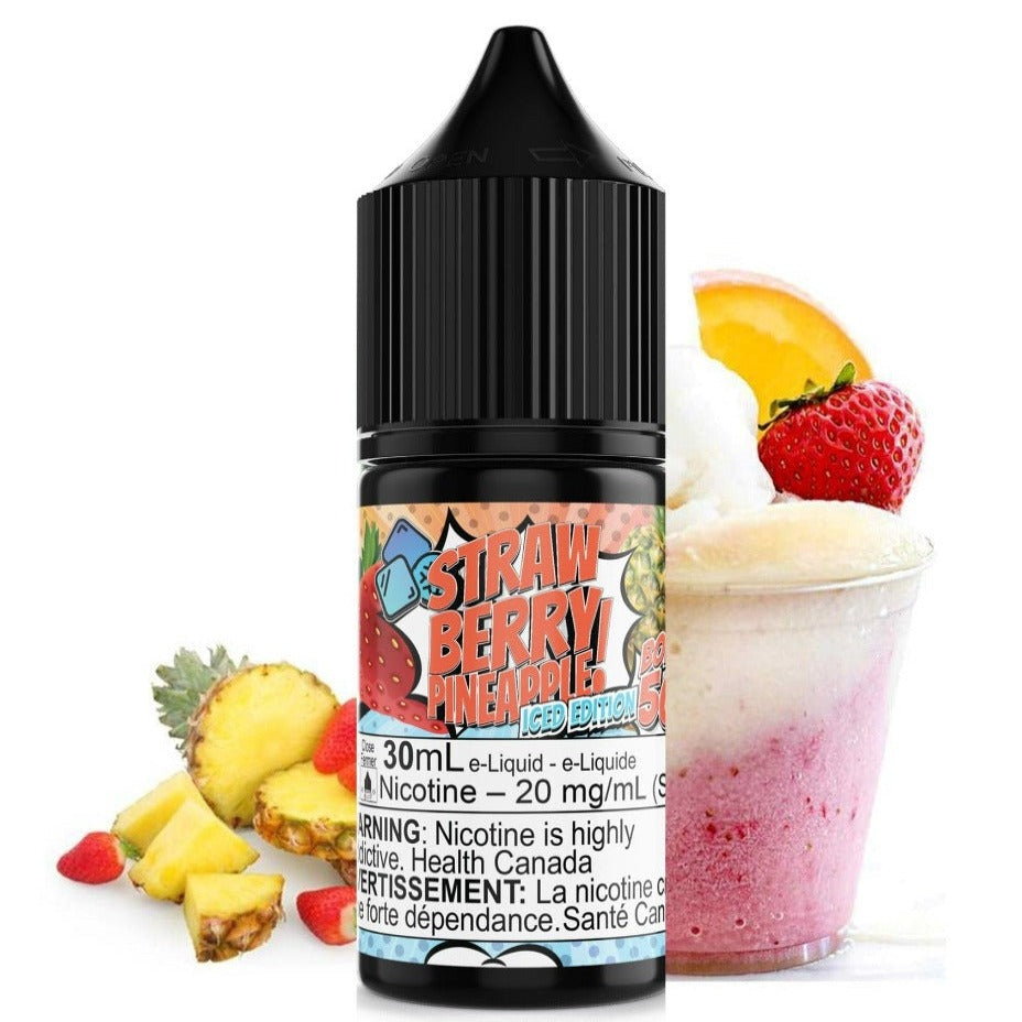 Strawberry Pineapple Ice Salt by Maverick E-Liquid 30ml / 12mg Vapexcape Vape and Bong Shop Regina Saskatchewan