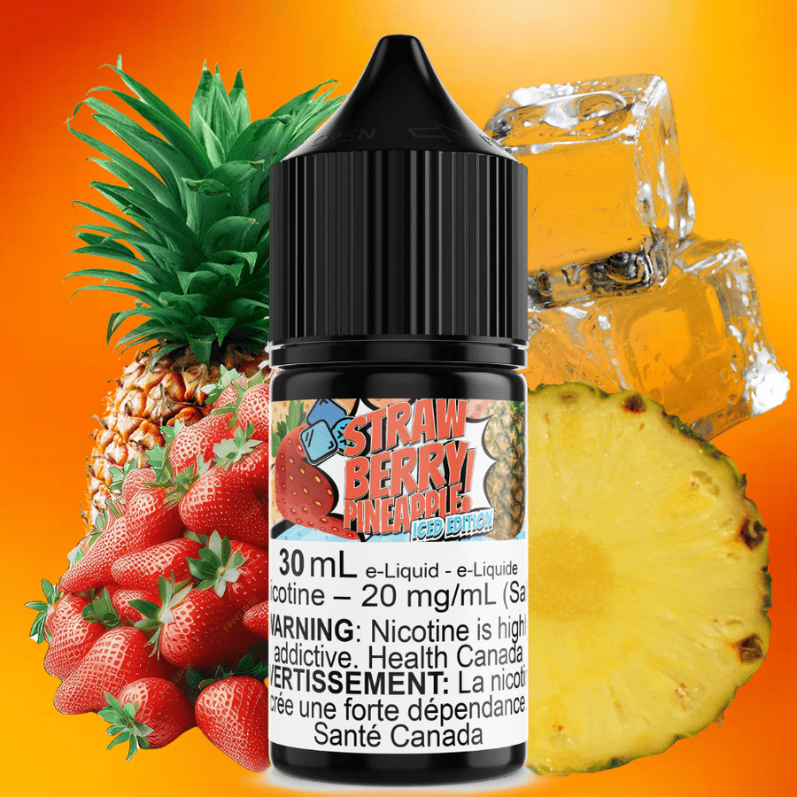 Strawberry Pineapple Ice Salt by Maverick E-Liquid Vapexcape Vape and Bong Shop Regina Saskatchewan