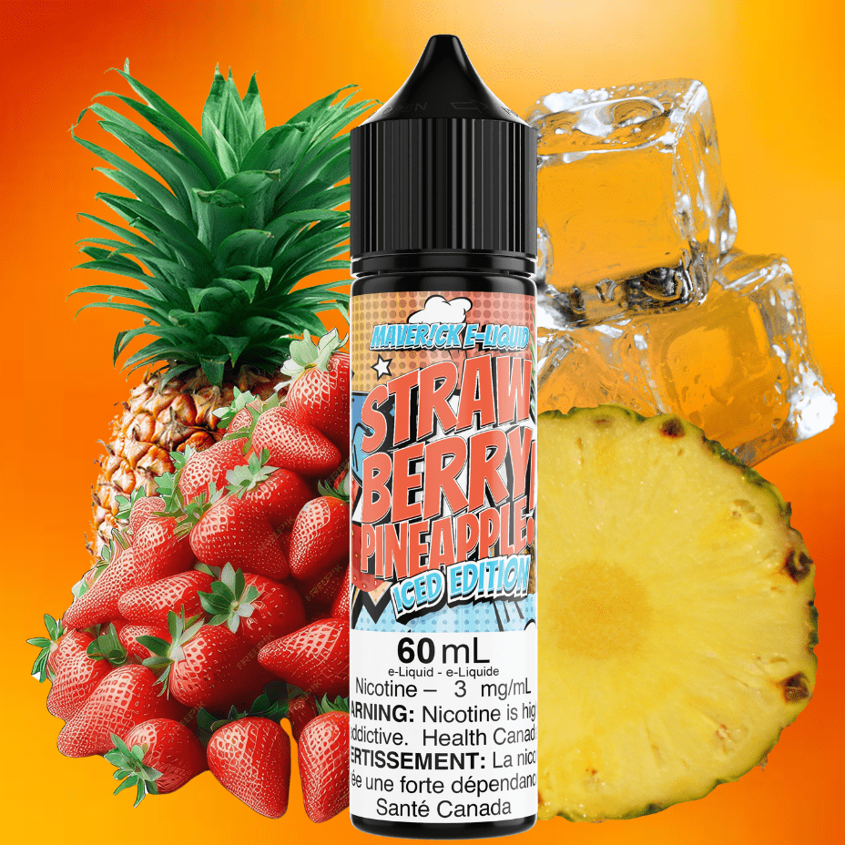 Strawberry Pineapple Iced by Maverick E-Liquid Vapexcape Vape and Bong Shop Regina Saskatchewan