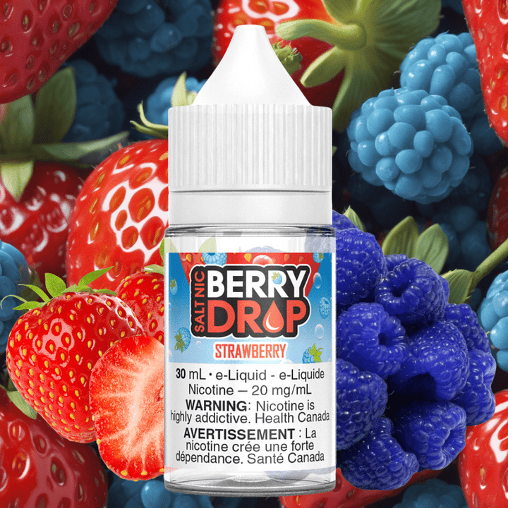 Strawberry Salt by Berry Drop E-Liquid Vapexcape Vape and Bong Shop Regina Saskatchewan