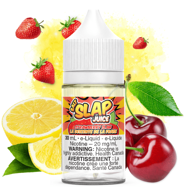 Strawberry Slam Salt by Slap Juice Vapexcape Vape and Bong Shop Regina Saskatchewan