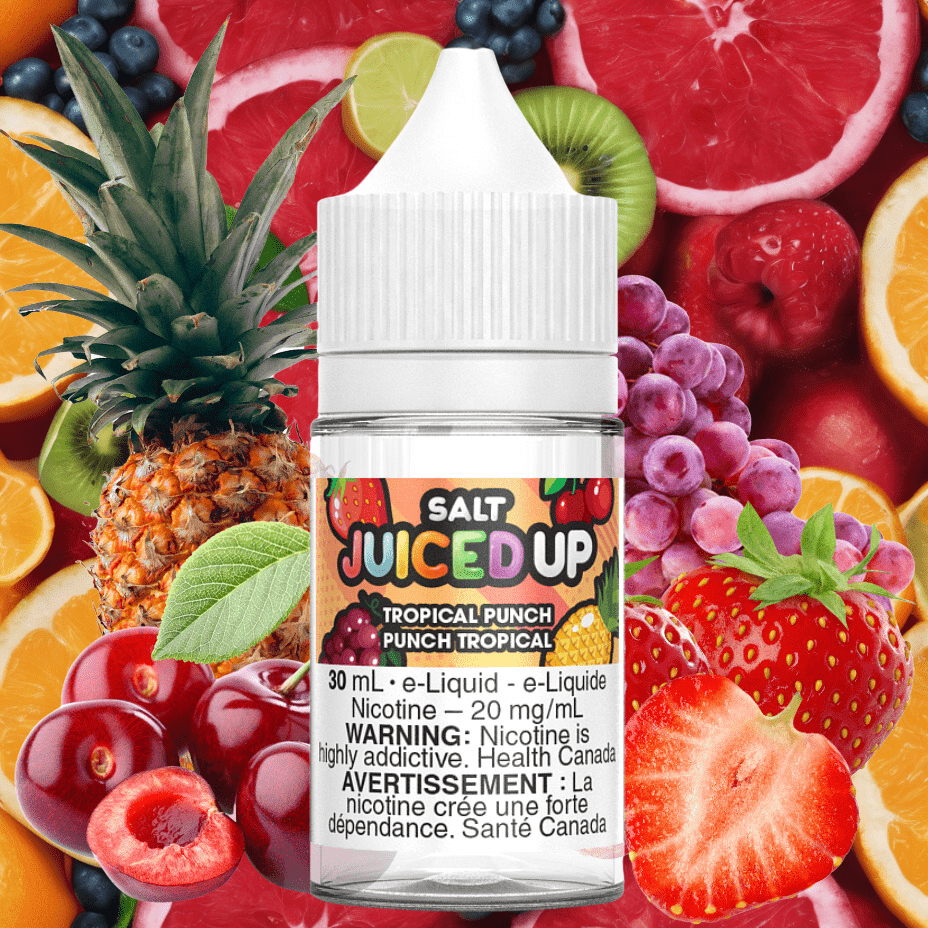 Tropical Punch Salts by Juiced Up E-Liquid Vapexcape Vape and Bong Shop Regina Saskatchewan