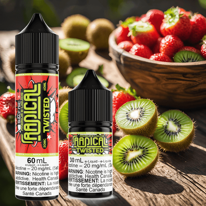 Twisted Salt by Radical E-Liquid-60mL Vapexcape Vape and Bong Shop Regina Saskatchewan