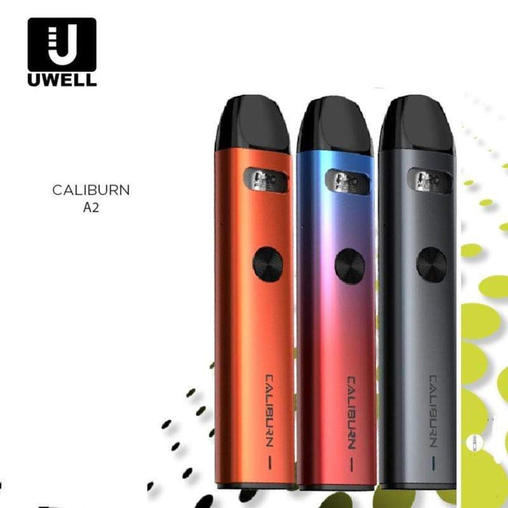 Uwell Caliburn A2 Pod Kit Vapexcape Vape and Bong Shop Regina Saskatchewan