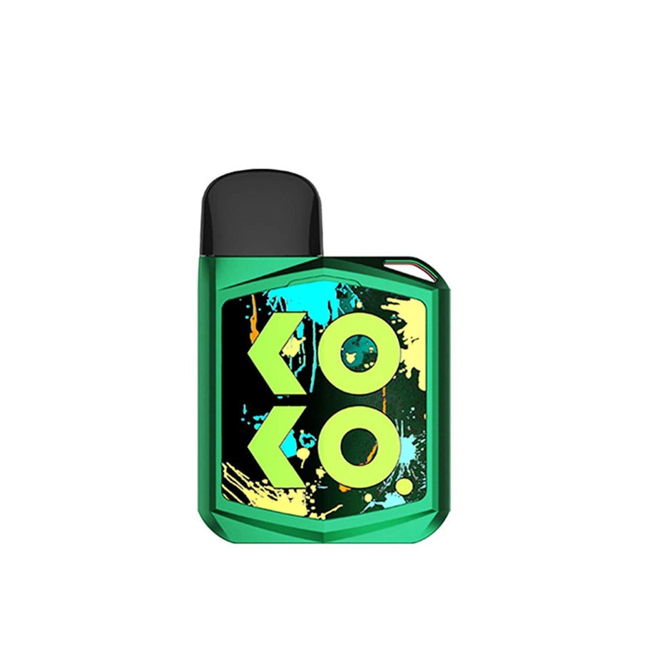 Uwell Caliburn KOKO Prime Pod Kit Green Vapexcape Vape and Bong Shop Regina Saskatchewan