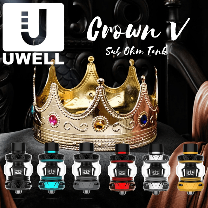 Uwell Crown 5 Tank Vapexcape Vape and Bong Shop Regina Saskatchewan