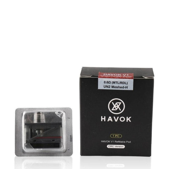 Uwell Havok V1 Replacement Pods 0.6ohm Mesh Vapexcape Vape and Bong Shop Regina Saskatchewan