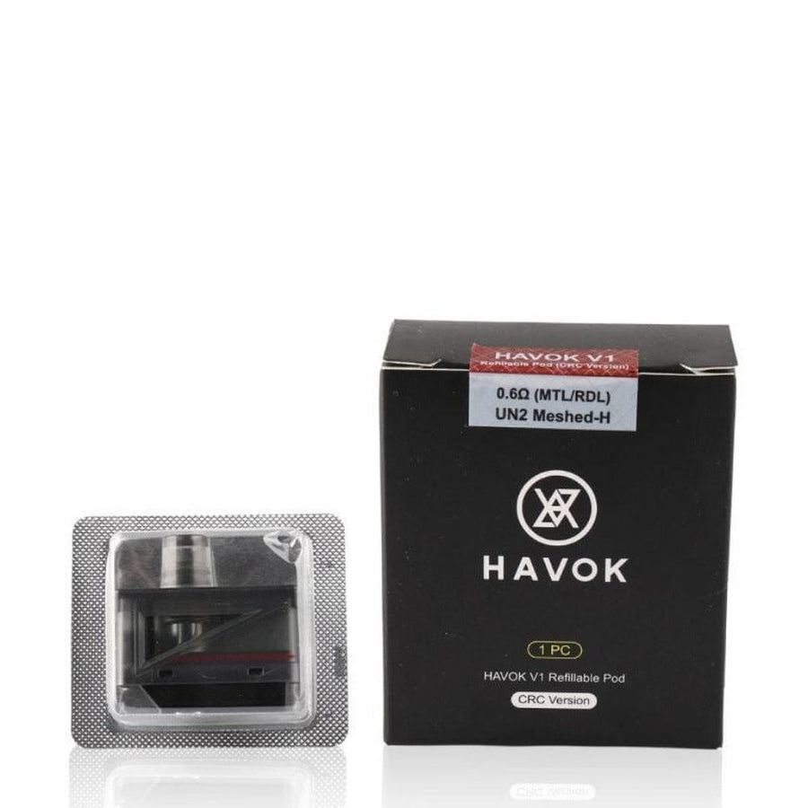 Uwell Havok V1 Replacement Pods 0.6ohm Mesh Vapexcape Vape and Bong Shop Regina Saskatchewan