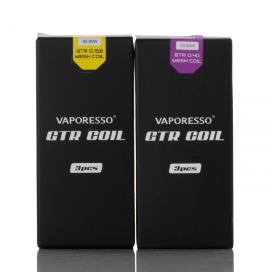 Vaporesso GTR Replacement Coils 3pck 0.15 Mesh Vapexcape Vape and Bong Shop Regina Saskatchewan