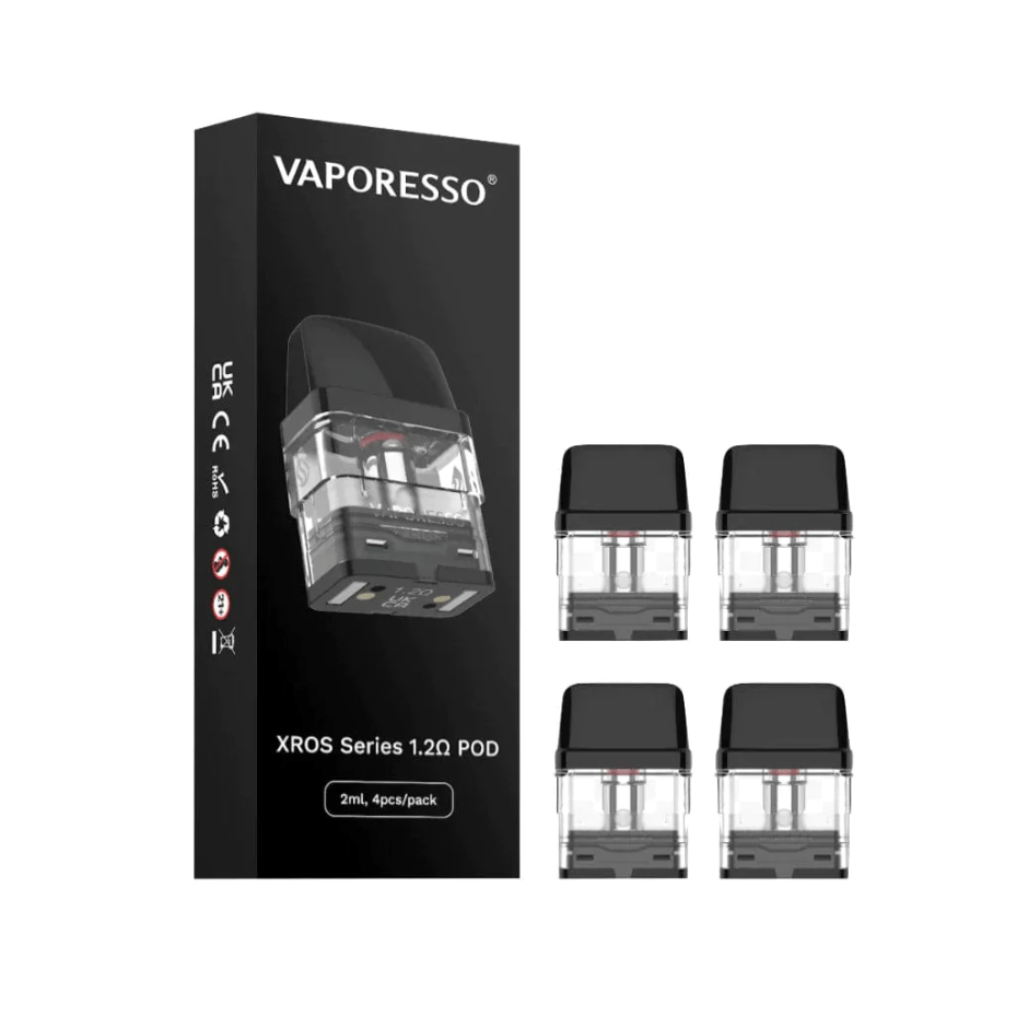 Vaporesso XROS Series Replacement Pods-4pk Vapexcape Vape and Bong Shop Regina Saskatchewan