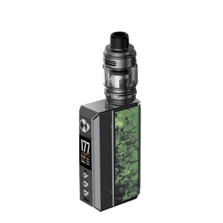 VooPoo Drag 4 Mod Kit-177W 177W / Gunmetal Forest Green Vapexcape Vape and Bong Shop Regina Saskatchewan