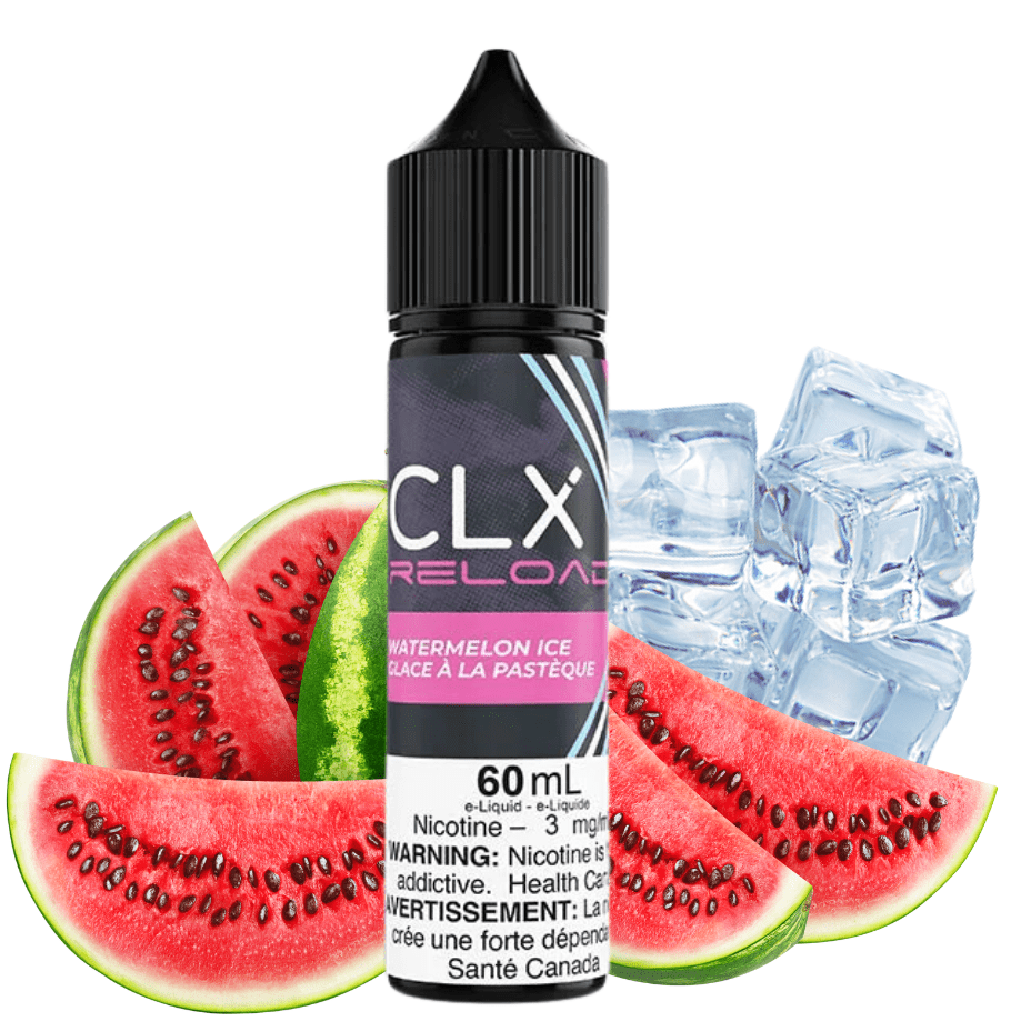 Watermelon Ice by CLX E-Liquid Vapexcape Vape and Bong Shop Regina Saskatchewan