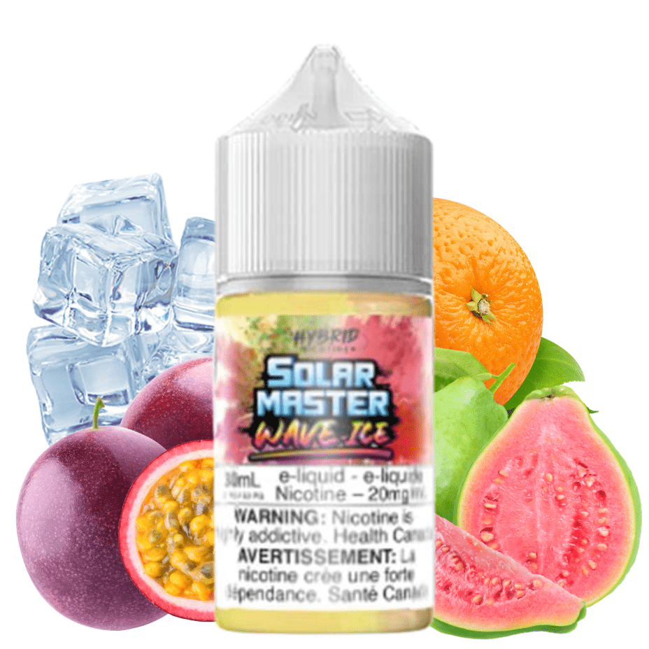 Wave Ice Salt by Solar Master E-Liquid 5mg Vapexcape Vape and Bong Shop Regina Saskatchewan