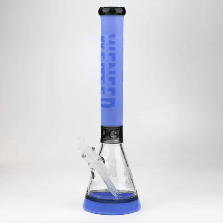 WENEED 7mm Mayan King Beaker-19" Jade Blue Vapexcape Vape and Bong Shop Regina Saskatchewan