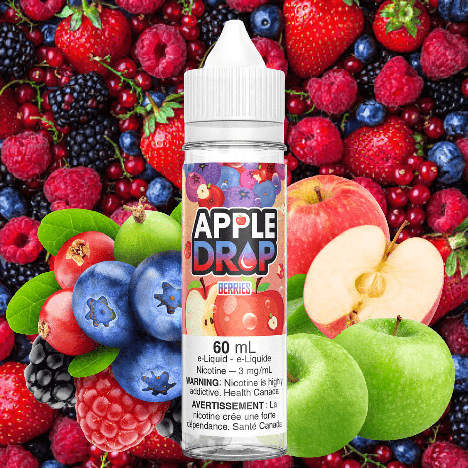 Wild Berry by Apple Drop E-Liquid Vapexcape Vape and Bong Shop Regina Saskatchewan