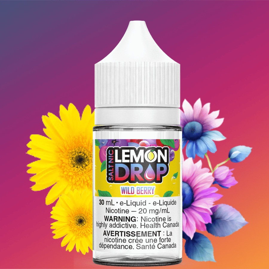 Wild Berry Salts By Lemon Drop E-Liquid Vapexcape Vape and Bong Shop Regina Saskatchewan