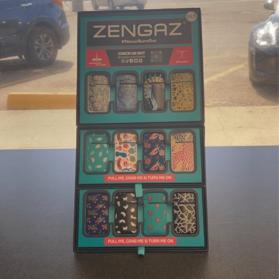 ZENGAZ Mega Jet Single Butane Flame Torch Vapexcape Vape and Bong Shop Regina Saskatchewan