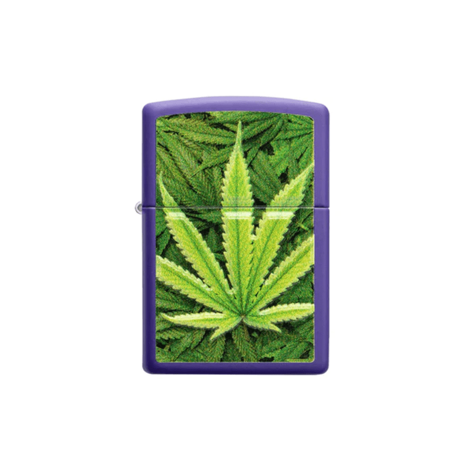 Zippo Lighter-Cannabis Design Vapexcape Vape and Bong Shop Regina Saskatchewan