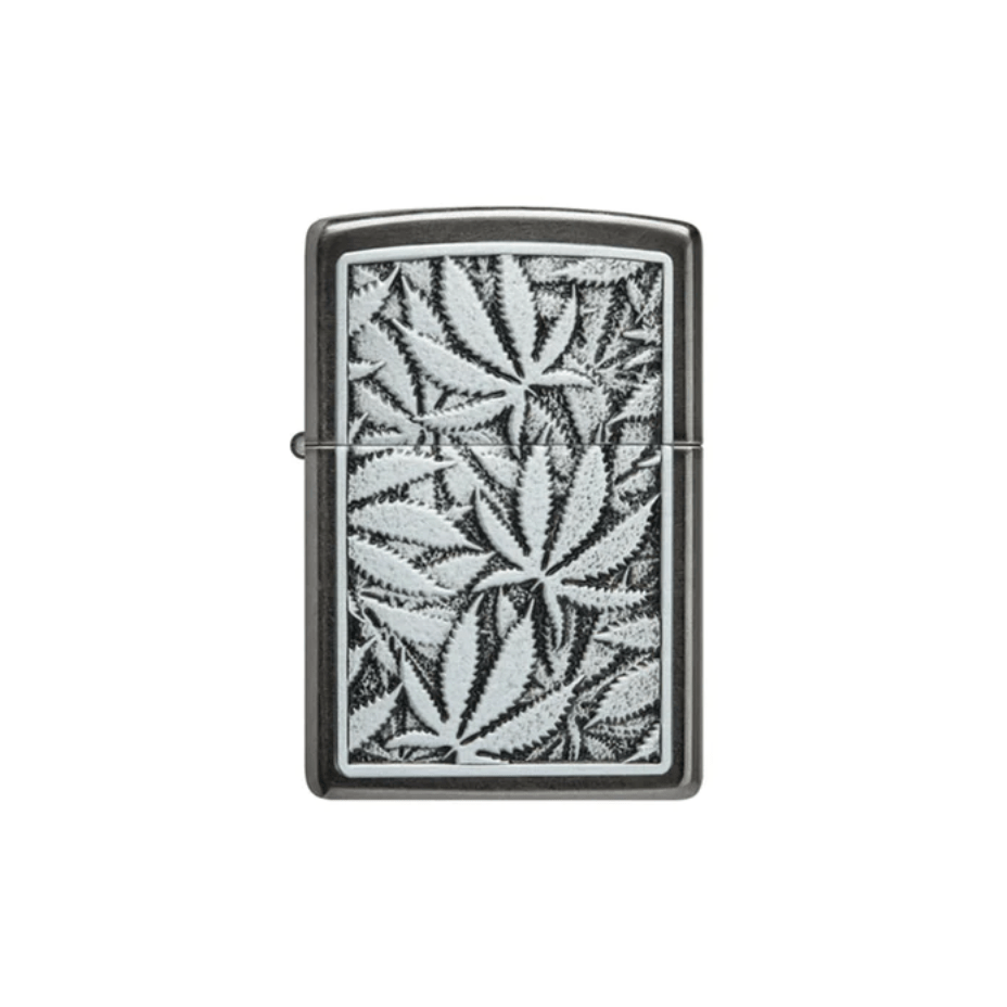 Zippo Lighter-Cannabis Emblem Vapexcape Vape and Bong Shop Regina Saskatchewan