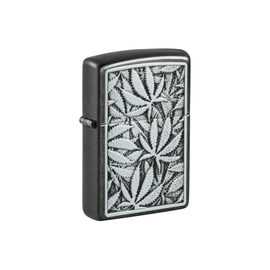 Zippo Lighter-Cannabis Emblem Vapexcape Vape and Bong Shop Regina Saskatchewan