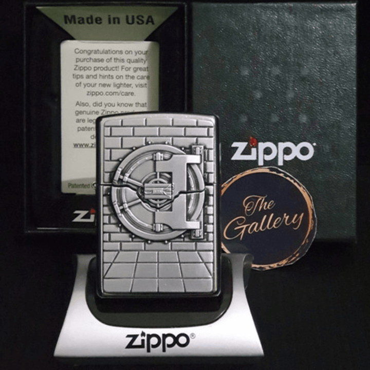 Zippo Lighter-Safe w/ Gold Surprise Case Vapexcape Vape and Bong Shop Regina Saskatchewan